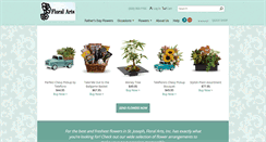 Desktop Screenshot of floralartsmn.com